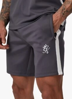 Gym King Core Plus Poly Short - Graphite -Gym King Store COREPLUSPOLYVEST SHORT GRAPHITEVST A2CK2SHR B2CRZ 210