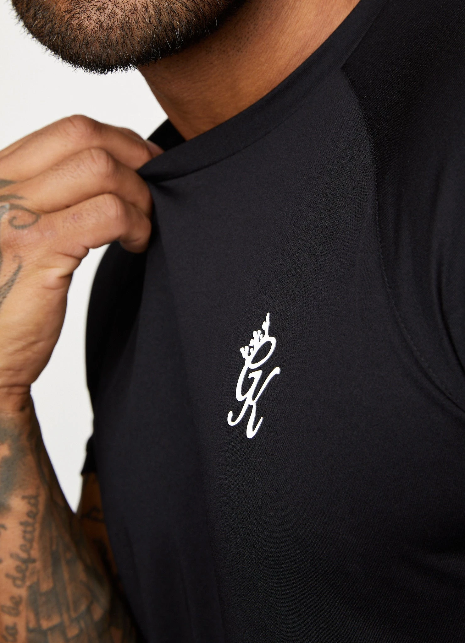 Gym King Core Plus Poly Tee - Black 13 Gym King Core Plus Poly Tee - Black - Image 11