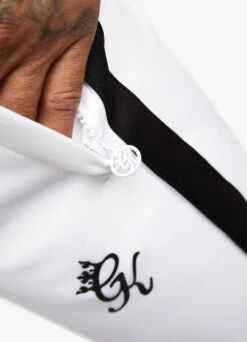 Gym King Core Plus Poly Short - White -Gym King Store COREPOLYTEE SHORT WHITESST A27F3SHR A27FT 250