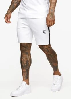 Gym King Core Plus Poly Short - White -Gym King Store COREPOLYTEE SHORT WHITESST A27F3SHR A27FT 252 4e97b35b 2785 4e81 a562 ceb9815b5949