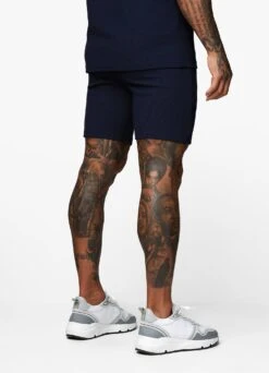 Gym King Signature Texture Short - Navy -Gym King Store Capture 118