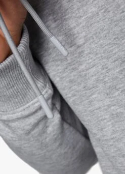 Gym King Fundamental Fleece Hood - Grey Marl -Gym King Store Capture 238