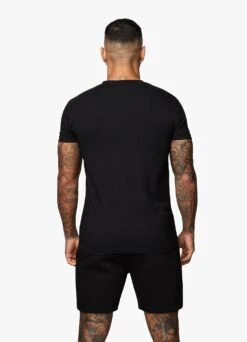 Gym King Fundamental Jersey Tee - Black -Gym King Store Capture 263