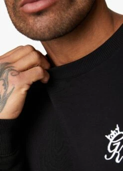Gym King Fundamental Fleece Sweatshirt - Black -Gym King Store Capture 71