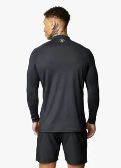 Gym King Debossed Energy ¼ Zip Funnel – Black 16 Gym King Debossed Energy ¼ Zip Funnel – Black -Gym King Store DEBOSSEDENERGYFUNNEL SHORT BLACKAOPQZP A29RSSHR A29RU4