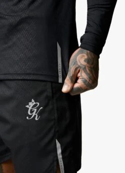 Gym King Debossed Energy ¼ Zip Funnel – Black 19 Gym King Debossed Energy ¼ Zip Funnel – Black -Gym King Store DEBOSSEDENERGYFUNNEL SHORT BLACKAOPQZP A29RSSHR A29RU8