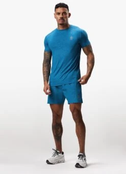 Gym King Debossed 2.0 Tee - Marine Blue -Gym King Store DEBOSSEDTEE SHORT MARINEBLUESST A2BUHSHR A2BUJ 174 4c02a93e 79d6 48e5 8ee3 9707f6fb434a