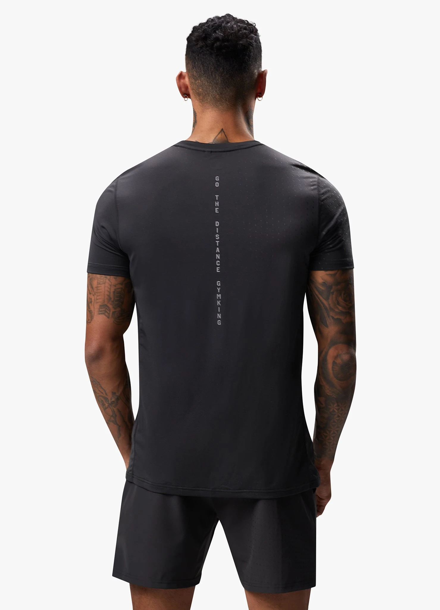 Gym King Distance Tee - Dark Pewter 7 Gym King Distance Tee - Dark Pewter - Image 5