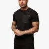 Gym King Eclipse Jersey Tee - Black -Gym King Store ECLIPSEJERSEYTEE CARGOPANT BLACKSST A2BFXTSB A2BHE 288