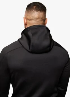 Gym King Eclipse Poly FZ Hood - Black -Gym King Store ECLIPSEPOLYFZHOOD JOGGER BLACKTST A2BCUTSB A2BCW 225