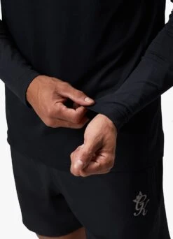 Gym King Energy LS Tee – Black 15 Gym King Energy LS Tee – Black -Gym King Store ENERGYLSTEE SHORT BLACKLST A26FKSHR A29PS 354