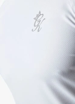 Gym King Energy Tee - White -Gym King Store ENERGYTEE WHITESST A29PR8