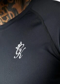 Gym King Energy Tee - Black -Gym King Store ENERGYTEE SHORT BLACKSST A29PPSHR A29PS7