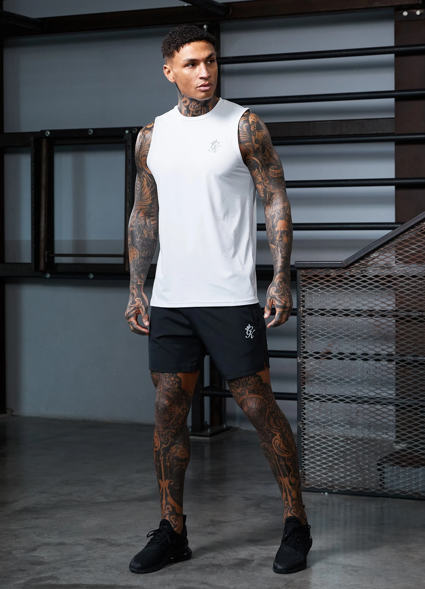 Gym King Energy Vest - White 9 Gym King Energy Vest - White - Image 7