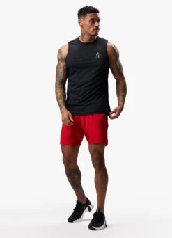 Gym King Energy 6" Short - Red Alert -Gym King Store ENERGYVEST SHORT REDALERTVST A2C2CSHR A2C2FSHR A2C2F 150