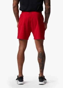 Gym King Energy 6" Short - Red Alert -Gym King Store ENERGYVEST SHORT REDALERTVST A2C2CSHR A2C2FSHR A2C2F 152