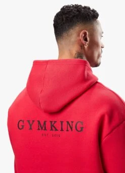Gym King Established Hood - Red/Black -Gym King Store ESTABLISHEDHOOD REDBLACKHDE B2D23 138