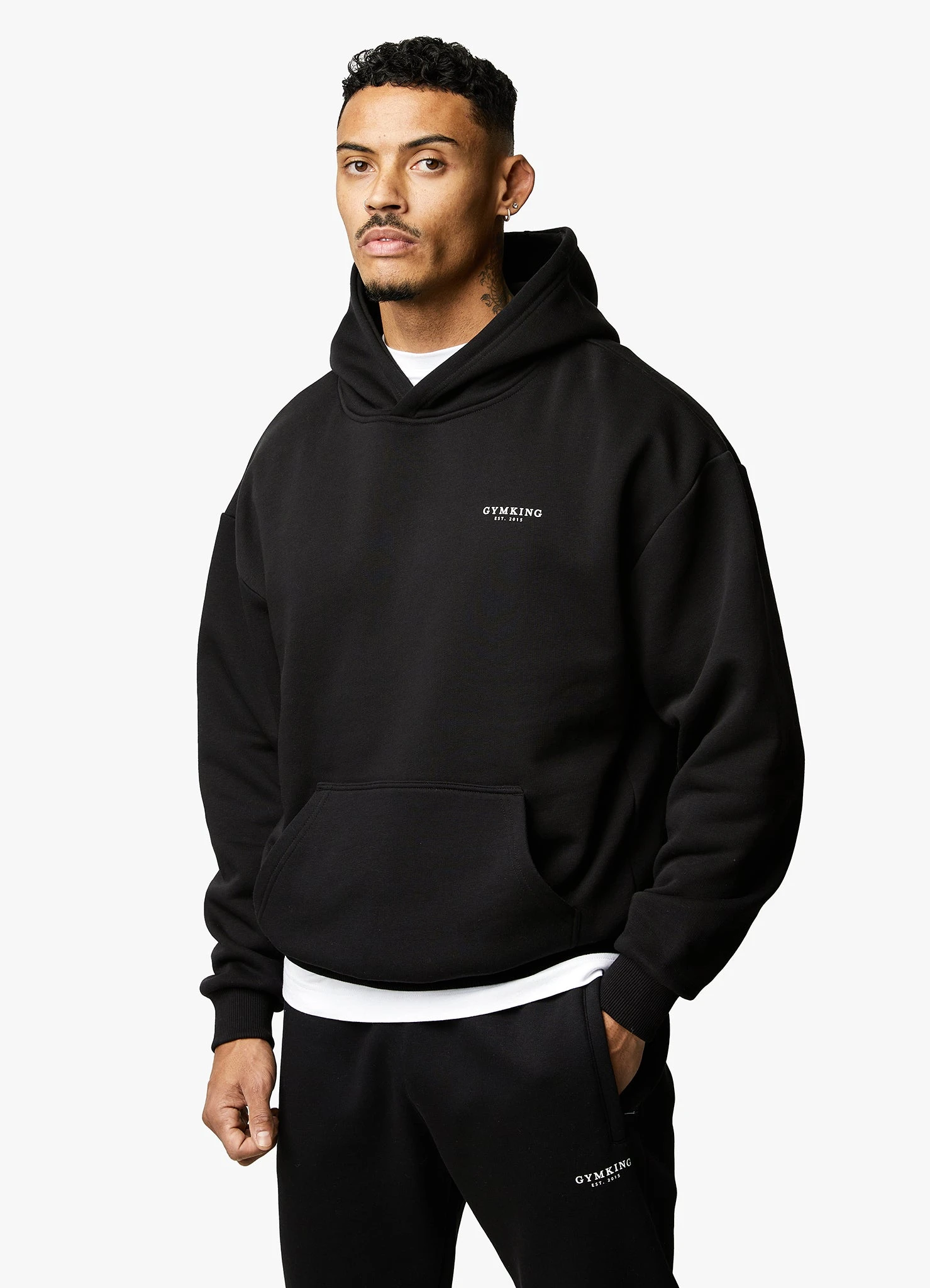 Gym King Established Tracksuit - Black 8 Gym King Established Tracksuit - Black - Image 6
