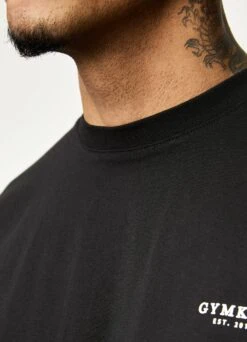 Gym King Established Tee - Black -Gym King Store ESTABLISHEDTEE BLACKSST A29T0 23copy