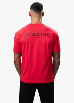 Gym King Established Tee - Red/Black