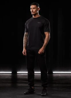 Gym King Established Tee - Black/Gold -Gym King Store ESTTEE JOGGER BLACKGOLDSST A2BPQTSB A2BPW 07