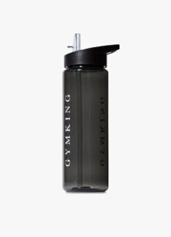 Accessories Gym King Plastic Water Bottle - Black
