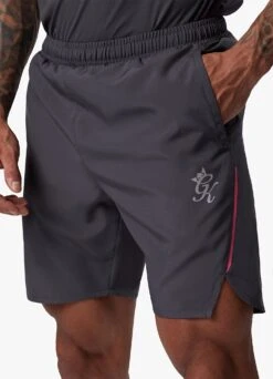 Gym King Flex 6" Short - Graphite/Fuchsia -Gym King Store F10 39f704b1 0993 4cb9 bbaf 53ce597b82f2