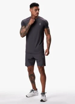 Gym King Flex Tee - Graphite/Fuchsia -Gym King Store F1 2f227005 fd17 4660 a2bf b7488a53c830