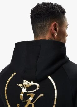 Gym King Fight Division Hood - Black/Gold -Gym King Store FIGHTDIVISIONHOOD JOGGER 290