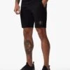 Gym King Fight Division Short - Black/Gold -Gym King Store FIGHTDIVISIONTEE SHORT BLACKGOLDSST A27ZJSHR B287W 179