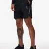 Gym King Flex 6" Short - Black/Silver -Gym King Store FLEXFUNNEL SHORT BLACKSILVERQZP B2CPVSHR B2CQ2 142
