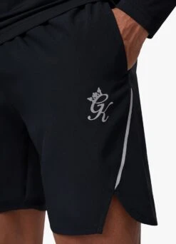 Gym King Flex 6" Short - Black/Silver -Gym King Store FLEXFUNNEL SHORT BLACKSILVERQZP B2CPVSHR B2CQ2 150