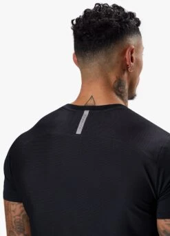 Gym King Flex Tee - Black/Silver -Gym King Store FLEXTEE BLACKSILVERSST B2CPY 137