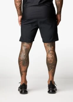 Gym King Flex Short - Black/Gold -Gym King Store FLEXTEE SHORT BLACKGOLDSST A2BHQSHR A2BHS 101