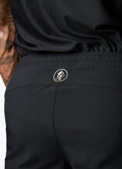 Gym King Flex Short - Black/Gold -Gym King Store FLEXTEE SHORT BLACKGOLDSST A2BHQSHR A2BHS 113