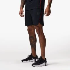 Gym King Flex Short 6" - Black/Red Alert -Gym King Store FLEXTEE SHORT BLACKREDALERTSST A2C2NSHR A2C2V 320 d1f742fb 246d 445c a7ae 9ee81be7ecb6