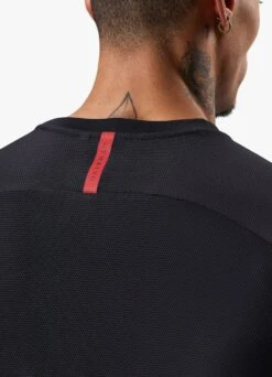 Gym King Flex Tee - Black/Red Alert -Gym King Store FLEXTEE SHORT BLACKREDALERTSST A2C2NSHR A2C2V 327