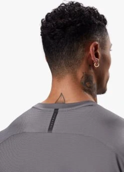 Gym King Flex Tee - Fossil Grey/Black -Gym King Store FLEXTEE SHORT FOSSILGREYBLACKSST B2CQ0SHR B2CQ3290