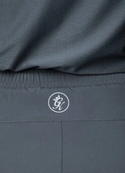 Gym King Contrast Flex 6" Short - Dark Grey/Blue -Gym King Store FLEXVEST DGREYBLUEVST B2BCQ 323