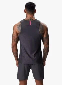 Gym King Flex Vest - Graphite/Fuchsia -Gym King Store FLEXVEST GRAPHITEFUCHSIAVST A2CN4248