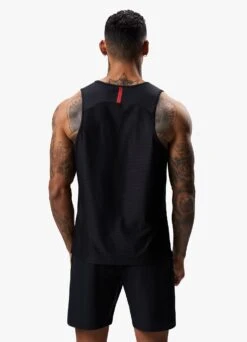 Gym King Flex Vest - Black/Red Alert -Gym King Store FLEXVEST SHORT BLACKREDALERTVST A2C2QSHR A2C2V 332