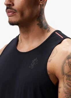Gym King Flex Vest - Black/Red Alert -Gym King Store FLEXVEST SHORT BLACKREDALERTVST A2C2QSHR A2C2V 333
