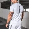 Gym King Aventus Tee - Snow Marl -Gym King Store FULLRES 187