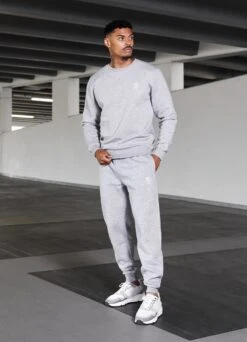 Gym King Fundamental Fleece Sweatshirt - Grey Marl -Gym King Store FUNDAMENTAL GREYMARL 585 1fc9bbcf 6eb4 4fb2 a723 53f860fca7e0