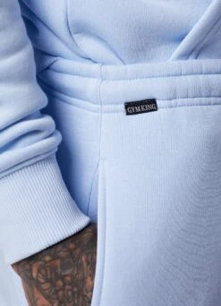 Gym King Fundamental Fleece Jogger - Cloud Blue -Gym King Store FUNDAMENTALFLEECE.HOOD JOGGER CLOUDBLUEHDE B2D04TSB B2D0A76