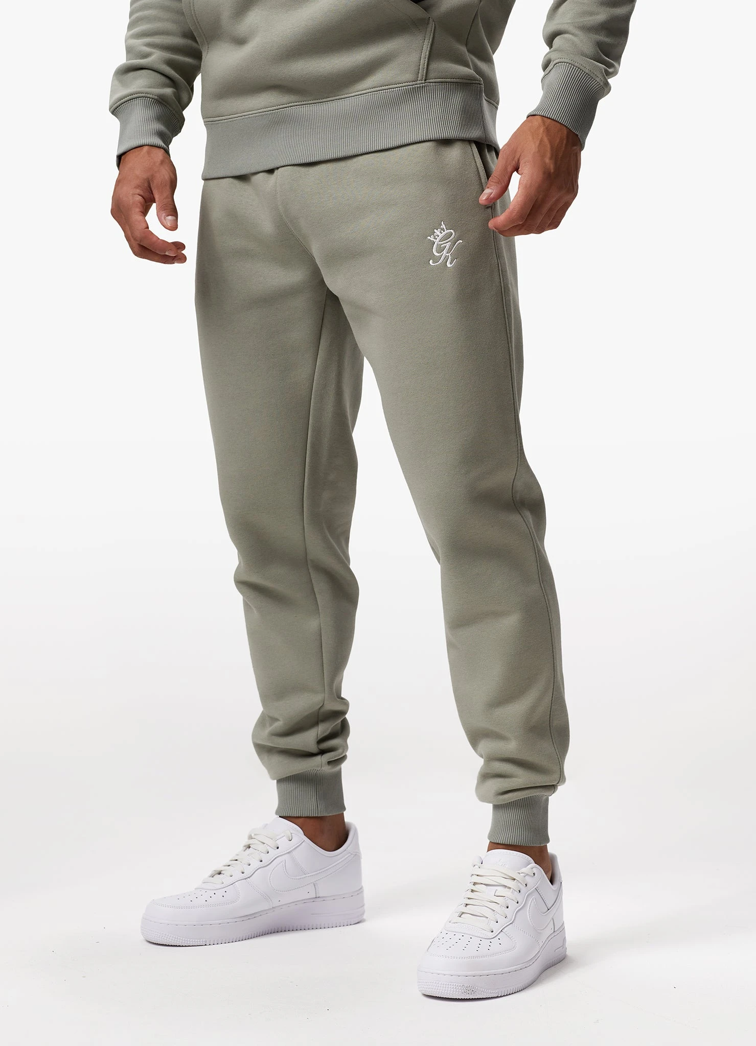 Gym King Fundamental Fleece Jogger - Soft Khaki 3 Gym King Fundamental Fleece Jogger - Soft Khaki