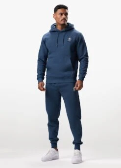Gym King Fundamental Fleece Hood - Twilight Blue -Gym King Store FUNDAMENTALHOOD JOGGER TWILIGHTBLUEHDE A2C41TSB A2C44 401