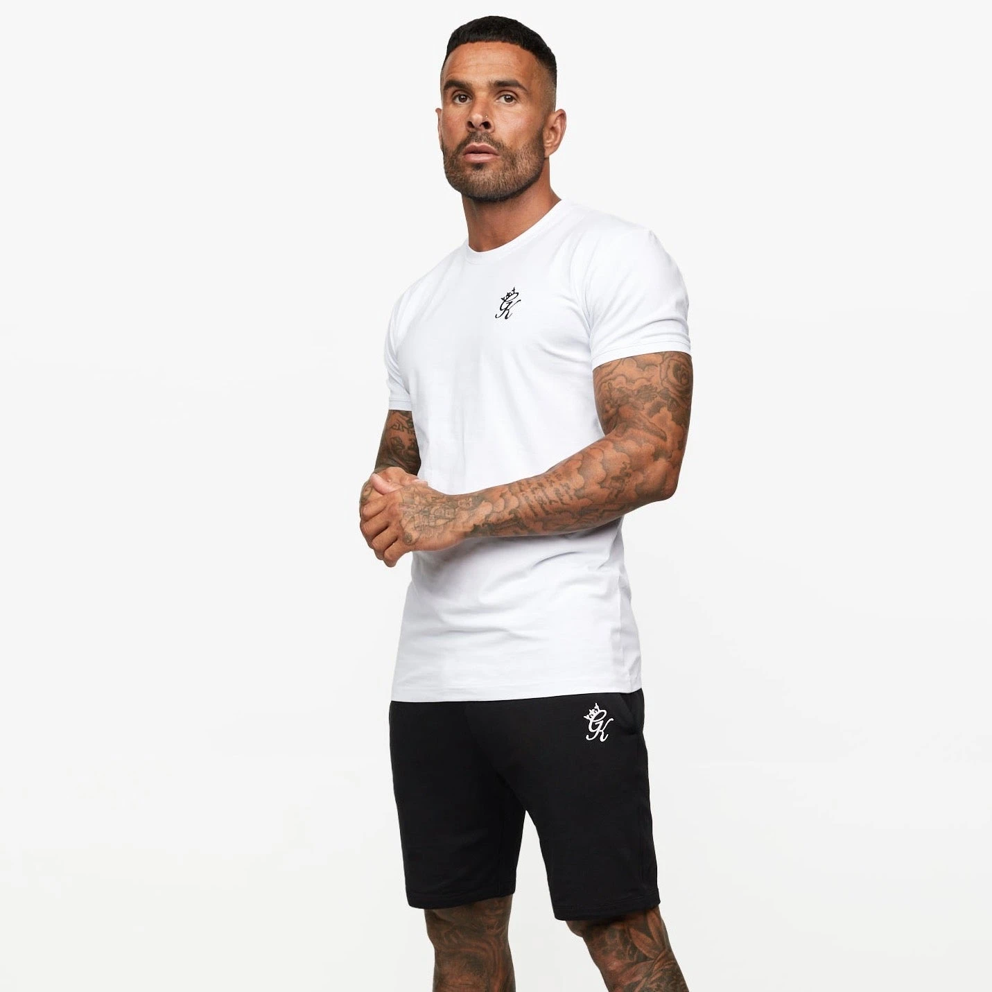 Gym King Fundamental Jersey Tee - White 4 Gym King Fundamental Jersey Tee - White - Image 2