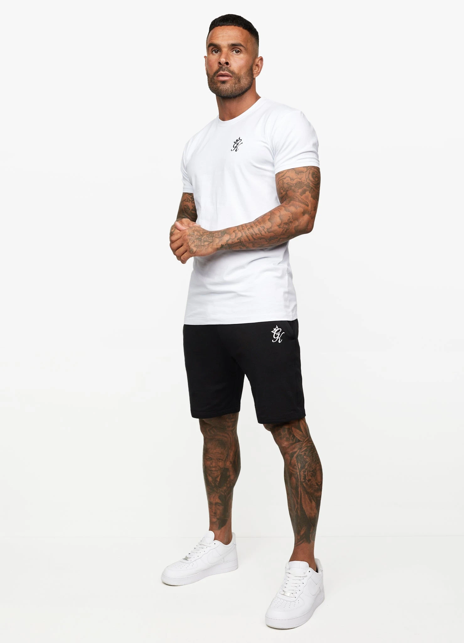 Gym King Fundamental Jersey Tee - White 9 Gym King Fundamental Jersey Tee - White - Image 7