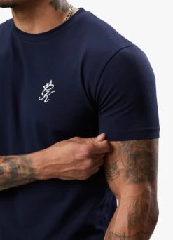 Gym King Fundamental Tee - Navy -Gym King Store FUNDAMENTALTEE NAVYSST A2BVX 08